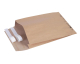 Papierversandtaschen mit Doppelfixverschluss 190x50x300 + 100mm Klappe braun, 400 Stk.