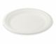 Grillteller Fleischteller rund aus Zuckerrohr Bagasse Ø 22 cm, 10 Stk.