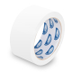 1-PACK Packband Klebeband Markierungsband, PP, 48 mm x 66 m, weiß