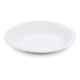 Pappschalen rund 380ml Ø20cm fettdicht weiß, 50 Stk.
