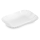 Pappschalen aus Frischfaser 17,5 x 13 x 3 cm fettdicht weiß, 250 Stk.