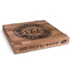 Pizzakarton aus Mikrowellpappe H4 mit neutralem Motiv für XXL Pizzen, 50x50x5cm, 100 Stk.