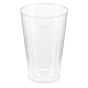 Trinkglas Trinkbecher Plastikbecher glasklar mit Eichstrich bei 400ml, 50 Stk.