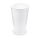 Trinkbecher Getränkebecher weiß mit Eichstrich bei 0,5l | 500 ml PP, 50 Stk.