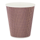 Premium Doppelwand Kaffeebecher Coffee to go beschichtet 200ml 280ml, 25 Stk.