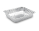 Aluschalen Backform Auflaufform Gastronorm 326x262x60mm 3610 ml Typ 1/2, 4 Stk.