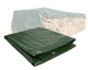 PolyTarp PE Holzabdeckplane Schutzplane 2,5 x 10m grün reißfest wasserdicht 210g/m²