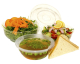 Salatschalen mit fixem Deckel PLA transparent 600 ml, 50 Stk.