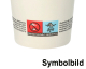 Heißgetränkebecher CoffeeToGo weiß 200ml, 50 Stk.
