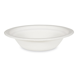 Suppenteller Salatschalen Schale rund Zuckerrohr 300ml Ø15 x 4.5cm, 50 Stk.