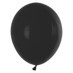 Luftballons schwarz Ø 250 mm, Größe 'M', 100 Stk.