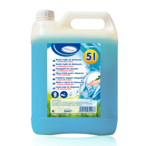 HYGSOFT Flüssigseife für Spender, mit antibakterieller Wirkung, 5 Liter