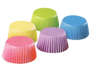 Gebäckkapseln Muffin-Kapseln bunt sortiert Ø 50 x 30 mm, 100 Stk.