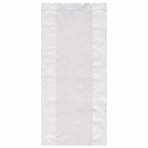 Butterbrotbeutel aus Papier 12+5 x 24 cm für ca. 1,0kg Inhalt, 100 Stk.