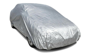 Autoabdeckhaube Autoplane S (432×165×124cm) silber atmungsaktiv UV-/Wetterschutz