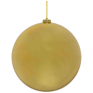 Weihnachtskugeln Christbaumkugeln XXL aus Kunststoff gold, Ø25cm, 1 Stk.