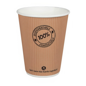 Thermo Riffelbecher doppelwandig 250ml Ø9cm, -10°C bis 100°C, 25 Stk.