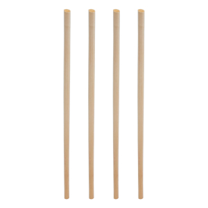 Trinkhalme aus Stroh Ø3-5mm 21cm, 100 Stk.