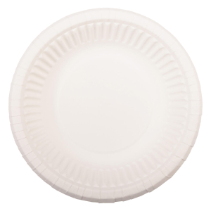 Teller aus Pappe rund tief 380ml Ø19cm weiß, 50 Stk.
