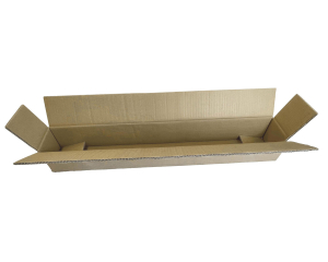 Faltkarton Versandhülsen 1250x110x110mm sehr stabil, 2-wellig braun
