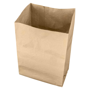 Papierbeutel Einkaufsbeutel Obst/Gemüse 10l, 200+170x360mm kompostierbar braun, 10 Stk.