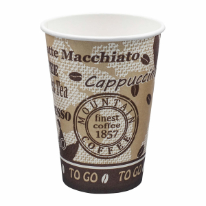 Automatenbecher Kaffeebecher 80mm Ø 'Coffee Mountain' 250 ml 75 Stk.