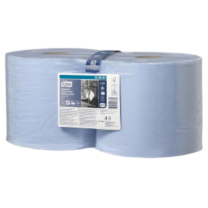 Tork Advanced 440 Wischtuch 350 Blatt blau 3-lagig 23,5 x 34 cm, 2 Rollen je 119m