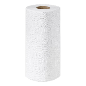 EcoLine Küchenrolle 3-lagig Zellstoff 50 Blatt 22,5cm x 22cm, 32 Rollen