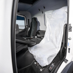 Sitzschoner Einweg-Sitzbezug XL LKW weiß 1400 x 850 mm 13my, auf Rolle, 250 Stk.