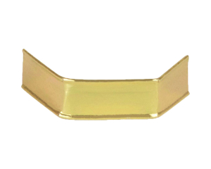 U-Clips VerschlussClips Beutelverschlüsse 33 mm Gold Papier, 1000 Stk.