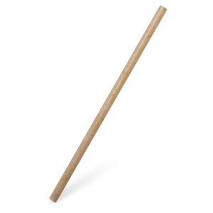 Trinkhalme aus Kompositmaterial JUMBO kraft braun 14 cm Ø 8 mm, 100 Stk.