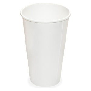 Heiß- und Kaltgetränkebecher Pappbecher weiß 400ml 510ml, Ø 90mm, 50 Stk.