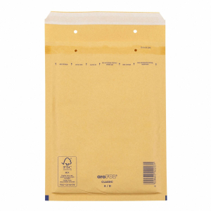 AROFOL CLASSIC Luftpolstertasche 4/D-14, 180x265mm, für B5, braun