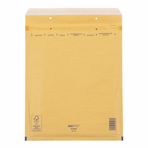 AROFOL CLASSIC Luftpolstertasche 8/H-18, 270x360mm, für B4, braun