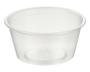 Dressingbecher Saucenbecher 30ml, transparent, aus PP, 50 Stk.